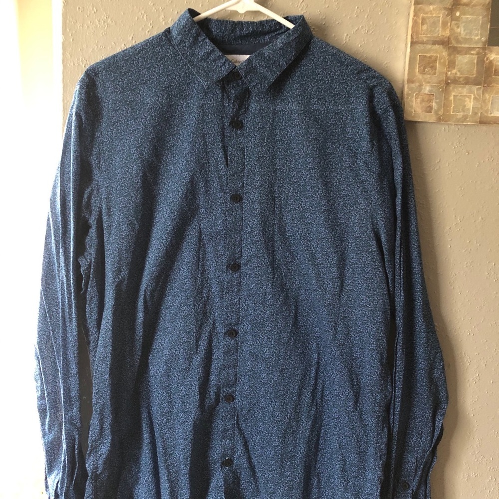 Calvin Klein mens shirt small flower print